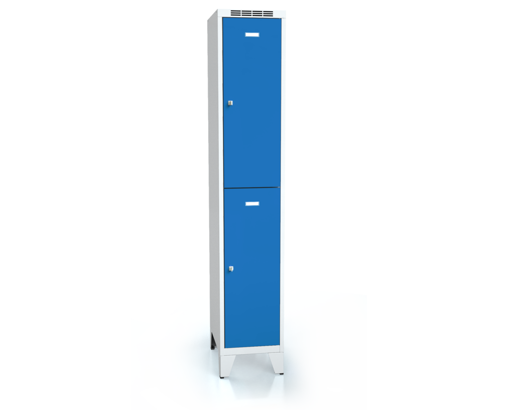  Divided cloakroom locker ALDOP with feet 1920 x 350 x 500